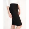 NeLook Women Solid Pencil Black Skirt - Image 4