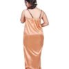 Trendz Women Nighty with Robe (Beige) - Image 7